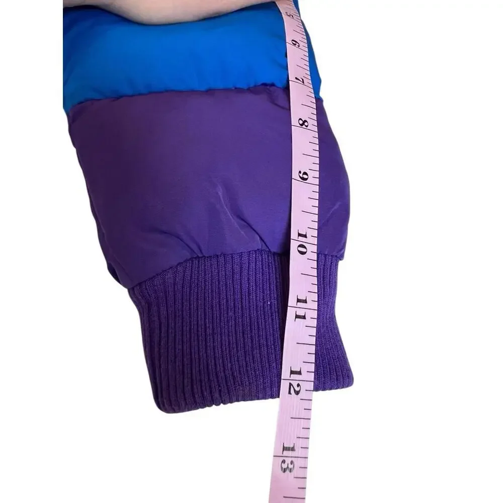 LEGO x Target Toddler 3T Puffer Jacket Vest‎ Convertible Black Blue Purple EUC